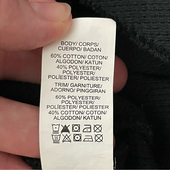 Lucky Brand Boho Thermal Shirt | Size Large | Black - Picture 7 of 9